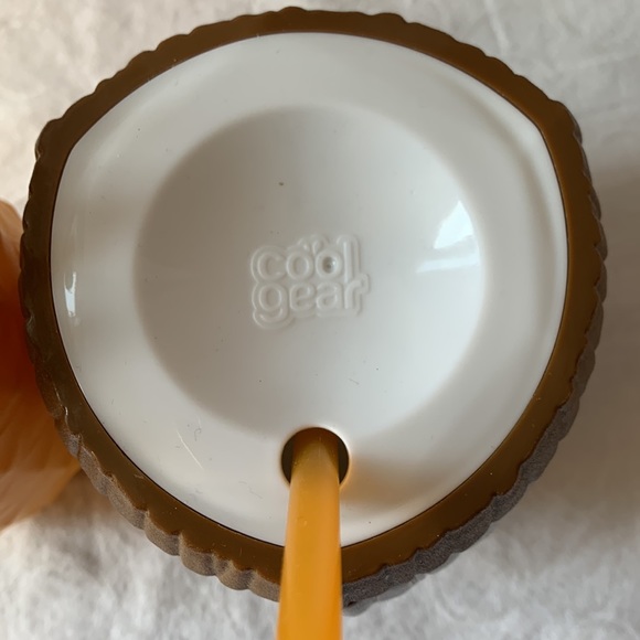 Cool Gear Insulated Drinkware Pineapple & Cactus w/Straw - Picture 3 of 8